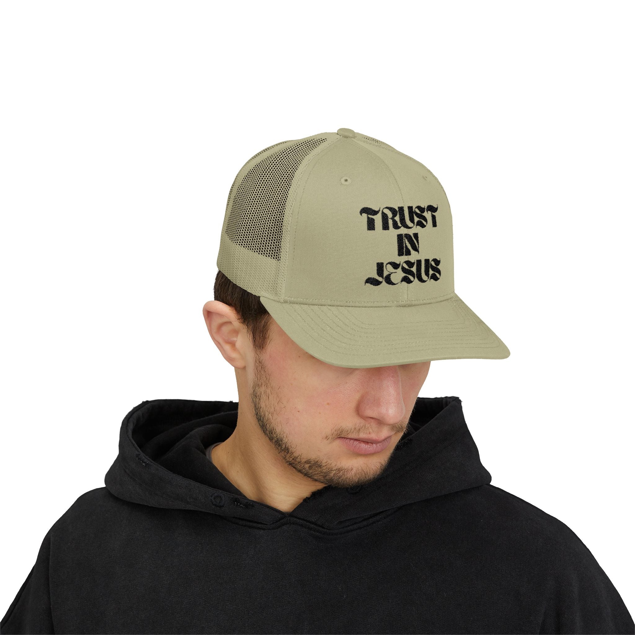 Trust in Jesus Trucker