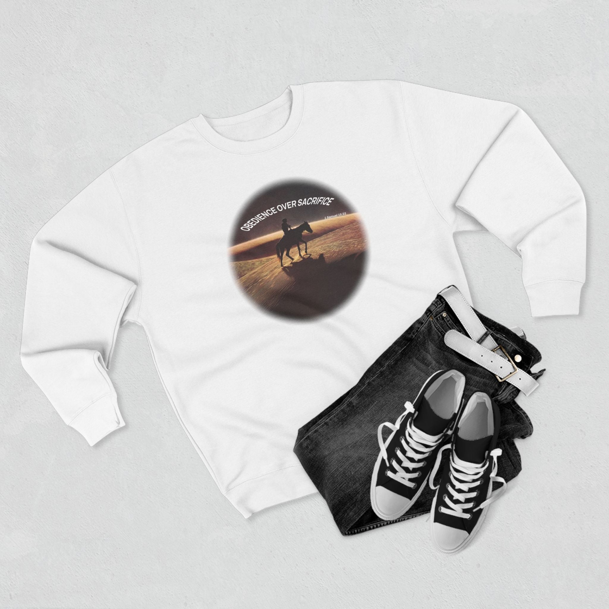 Obedience Over Sacrifice Sweatshirt