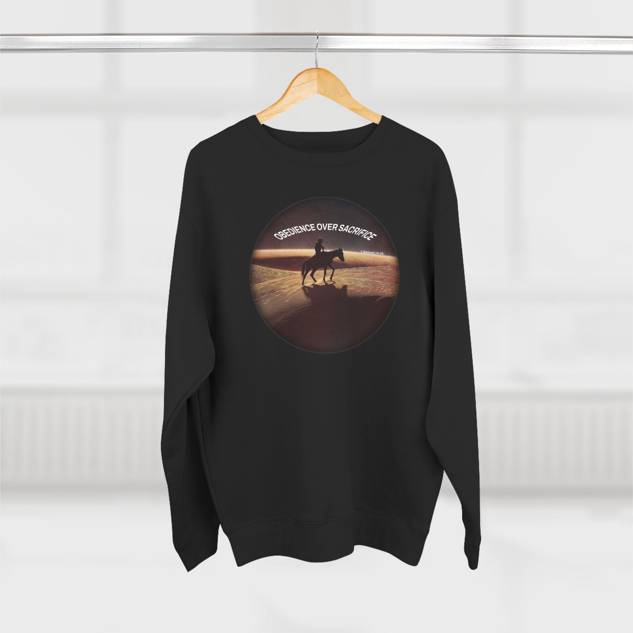 Obedience Over Sacrifice Sweatshirt