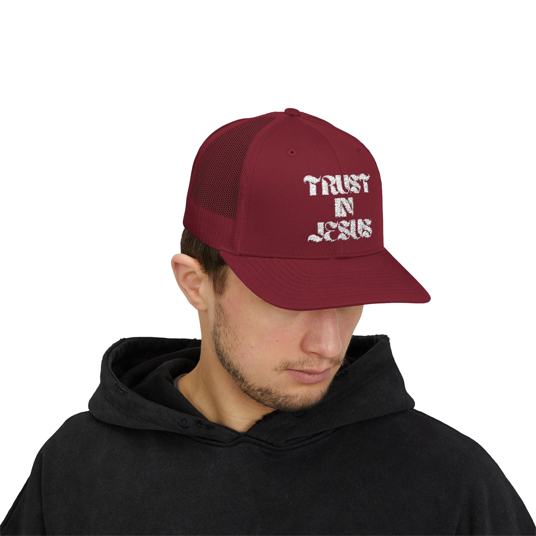 Trust in Jesus Trucker