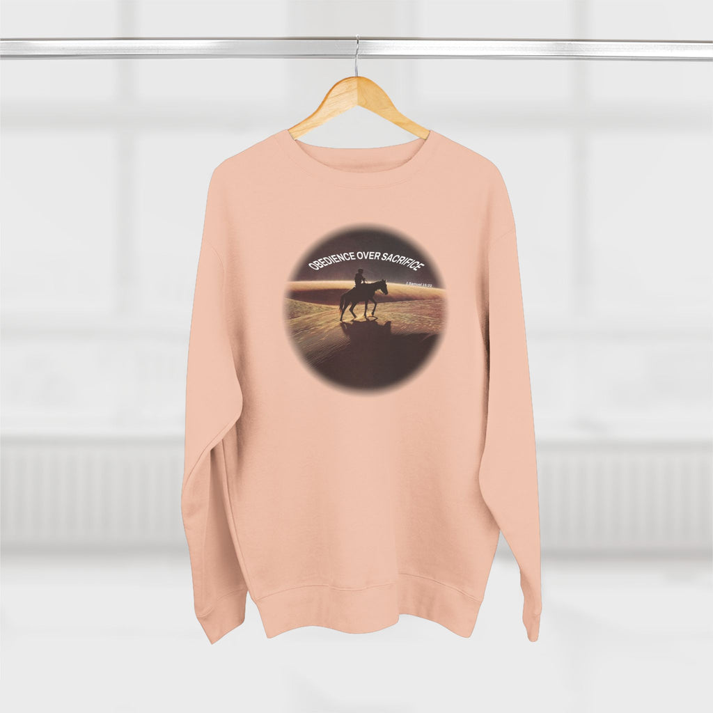 Obedience Over Sacrifice Sweatshirt
