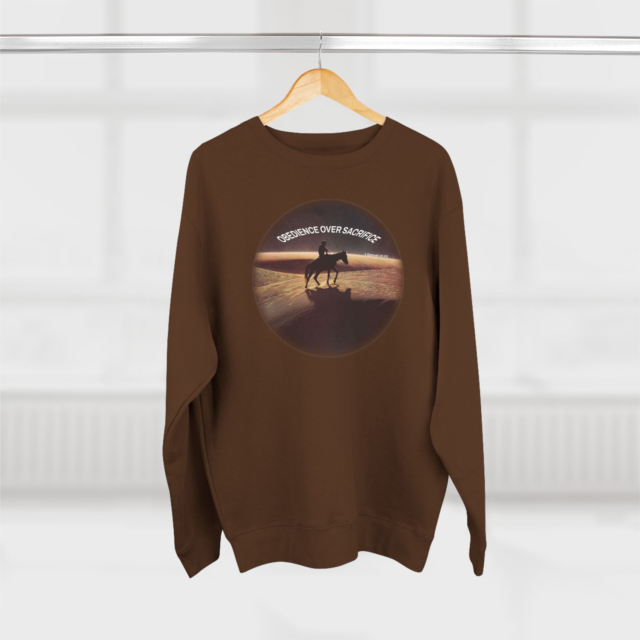 Obedience Over Sacrifice Sweatshirt