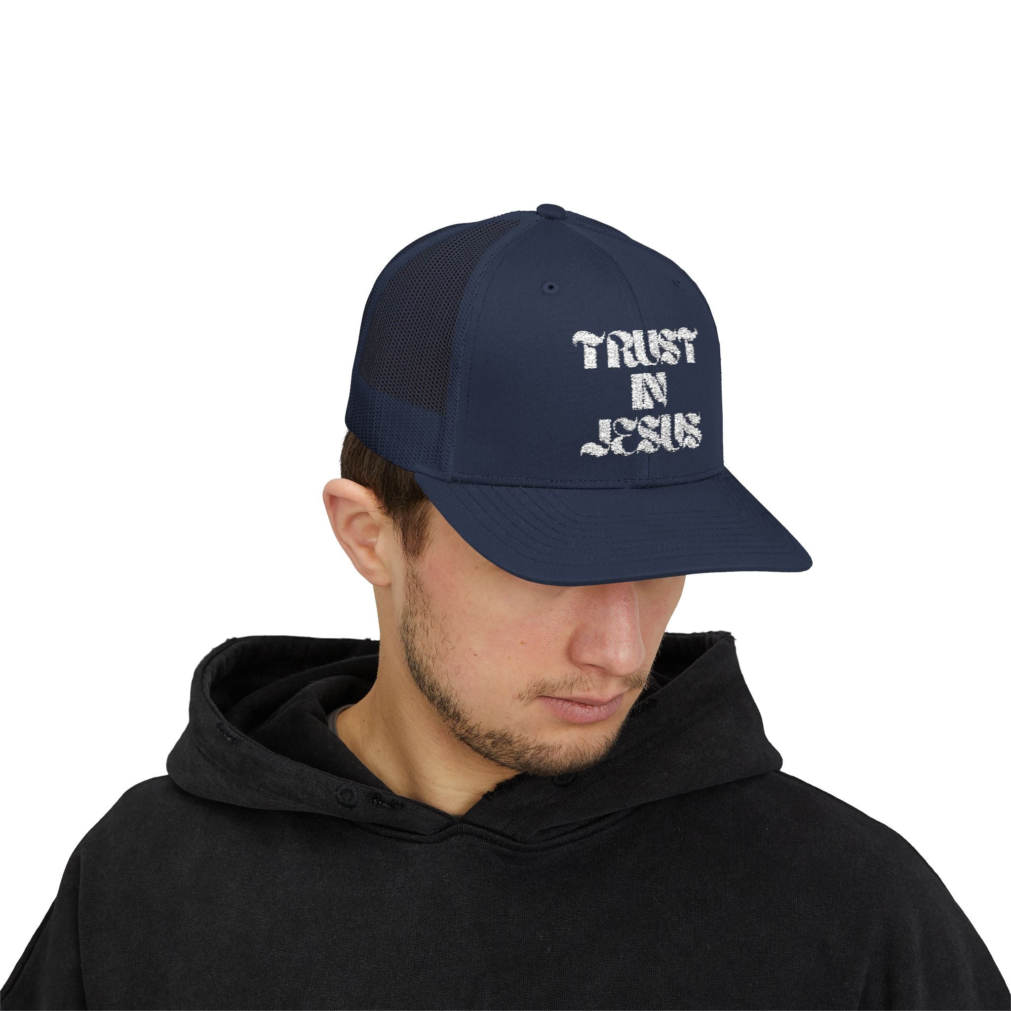 Trust in Jesus Trucker